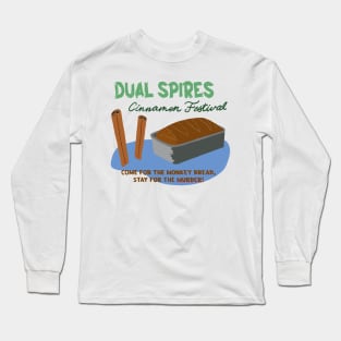 Psych Dual Spires Cinnamon Festival Long Sleeve T-Shirt